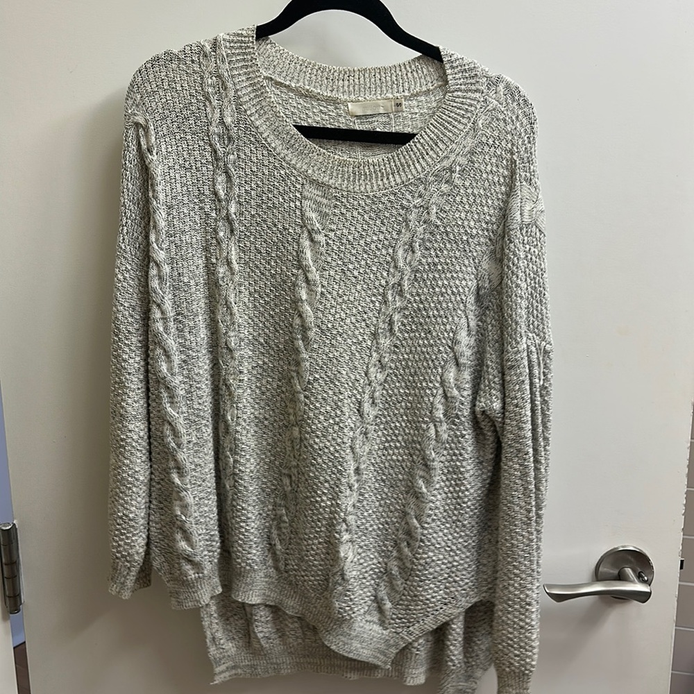 Millou S grey knit sweater